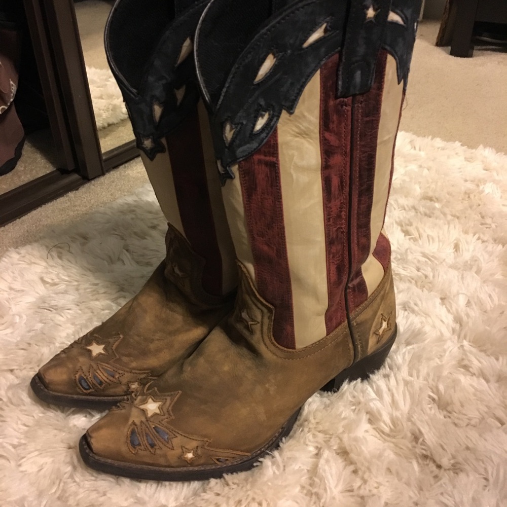 Laredo American Flag Liberty Western Boots - Picture 7 of 7